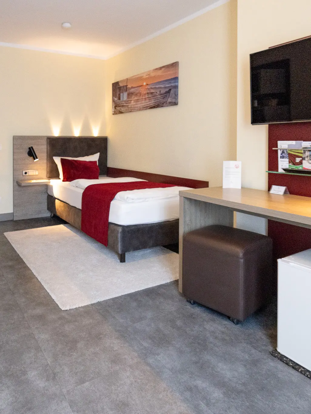 Einzelzimmer im Hotel zur Krone